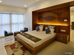 Bedroom in 1 BHK Apartment at Ruparel Ariana, Parel – for Rent