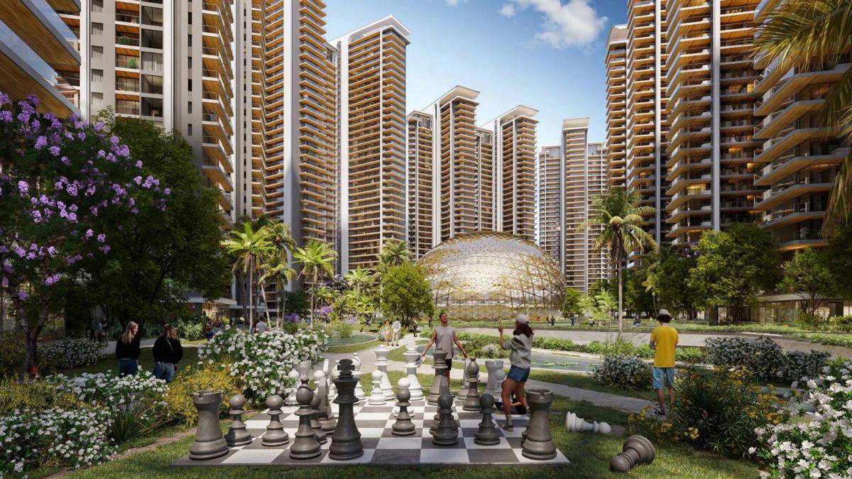 3.5 BHK + Servant Room,Study Room Apartment For Sale in Elan The Presidential