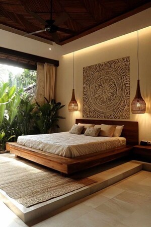 Bedroom in 4 BHK Villa at Mysore Road – for Sale