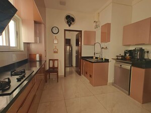 Kitchen in 4 BHK Apartment at Vajram Tiara, Yelahanka – for Rent