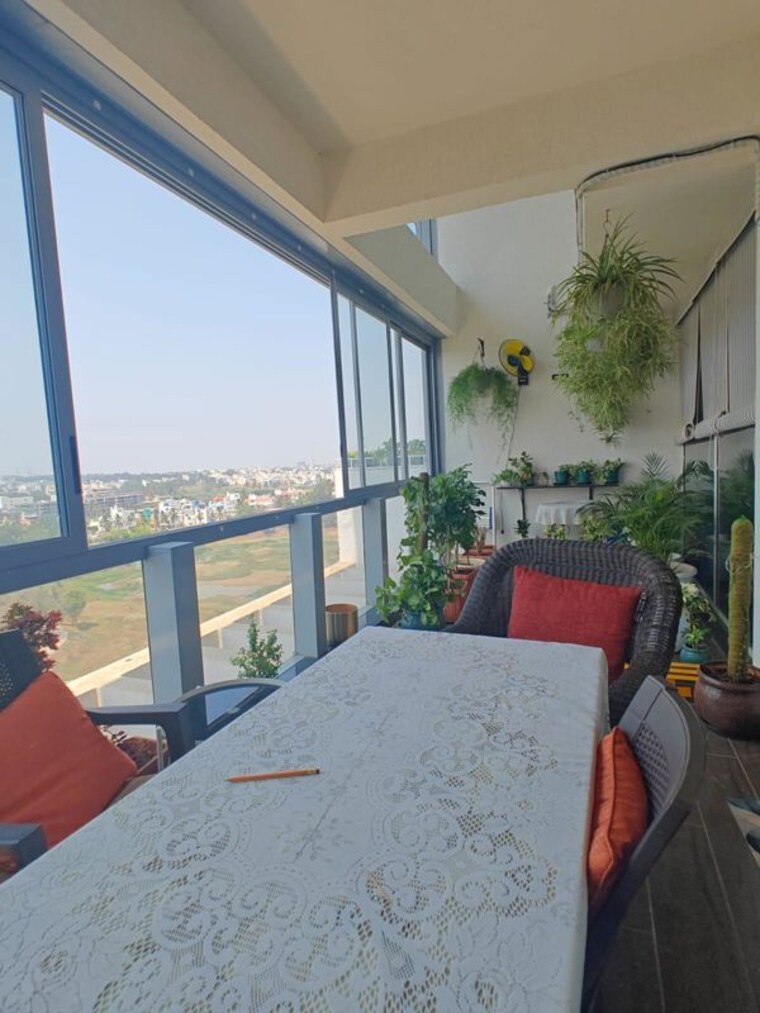 Balcony, vajram-tiara 4 Bedroom 4100 Sq.Ft. Apartment In Yelahanka Bangalore 10239332