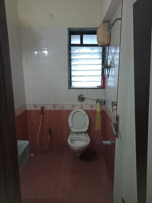 Bathroom in 1 BHK Apartment at Manavsthal Heights, Andheri East – for Rent