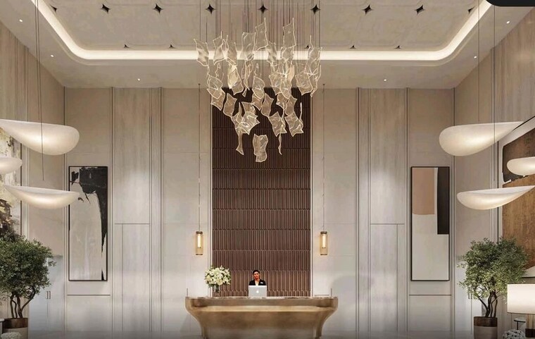 Living Room, whiteland-the-aspen 4 Bedroom 3962 Sq.Ft. Apartment In Sector 76 Gurgaon 10239372