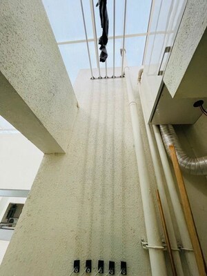 Staircase in 2 BHK Apartment at Majestique Towers, Kharadi – for Rent