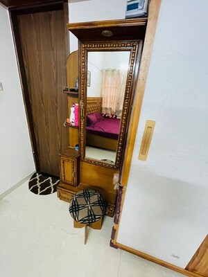 Staircase in 2 BHK Apartment at Majestique Towers, Kharadi – for Rent