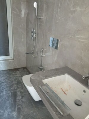 Bathroom in 2 BHK Apartment at Marathon Monte South, Byculla West – for Rent