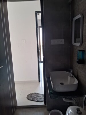 Bathroom in 1 BHK Apartment at Regency Anantam, Dombivli East – for Rent