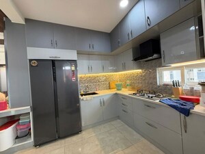 Kitchen in 2.5 BHK Apartment at Candeur 40, Miyapur – for Rent