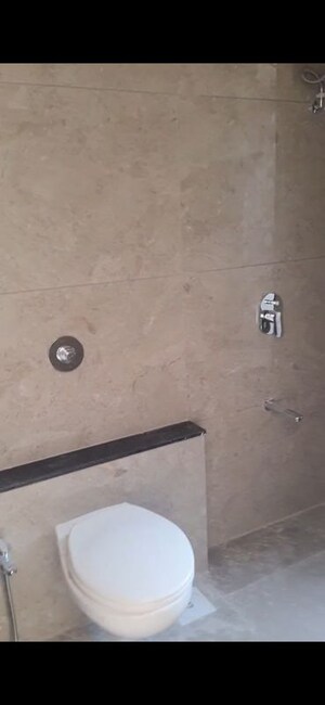 Bathroom in 3 BHK Apartment at Metro Millennium, Malad West – for Rent