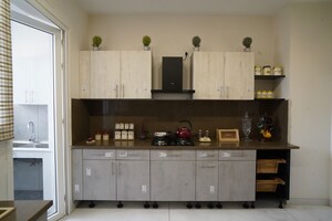 Kitchen in 3.5 BHK Apartment at Malwa Escon Primera, International Airport Road – for Rent