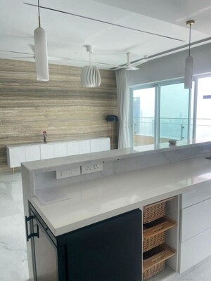 Kitchen in 3 BHK Apartment at Lokhandwala Minerva Mahalaxmi, Mahalaxmi – for Rent