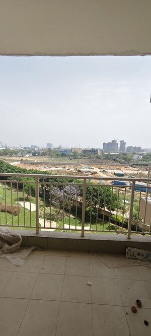 Balcony in 3 BHK Apartment at Emaar Palm Gardens, Sector 83 – for Rent