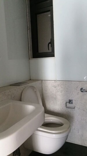 Bathroom in 2 BHK Apartment at New Cuffe Parade, Wadala – for Rent