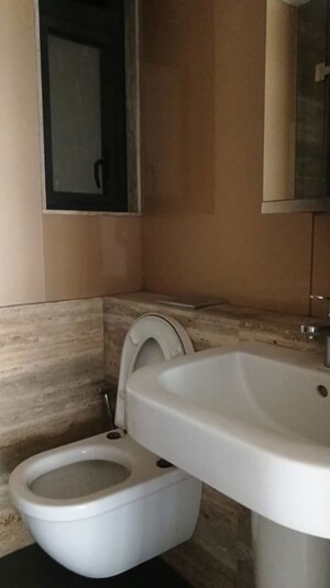 Bathroom in 2 BHK Apartment at New Cuffe Parade, Wadala – for Rent