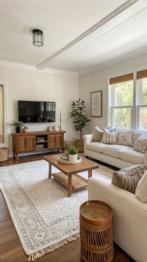 Living Room in Studio Villa at Mysore Road – for Sale