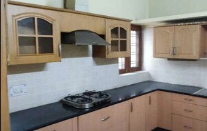 Kitchen in 3 BHK Apartment at Shalimar Emerald, Butler Colony – for Sale