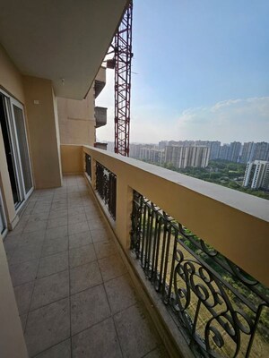 Balcony in 2.5 BHK Apartment at Supertech Renesa, Sector 118 – for Rent