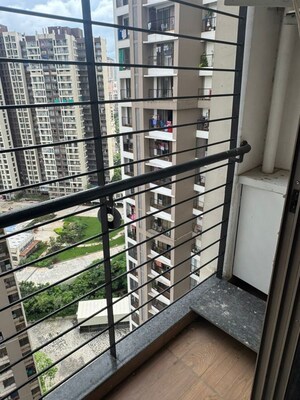 Balcony in 3 BHK Apartment at Runwal Eirene, Balkum Pada – for Sale