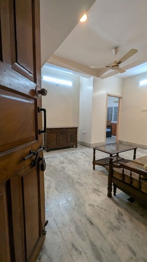 Living Room in 2 BHK Apartment at Baguiati – for Rent