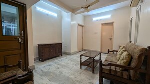 Living Room in 2 BHK Apartment at Baguiati – for Rent