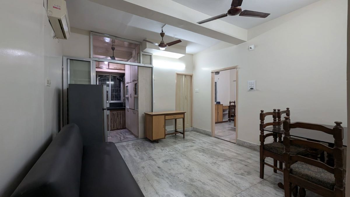2 BHK + Study Room Apartment For Rent in Baguiati