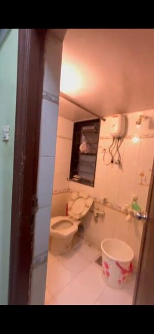 Bathroom in 2 BHK Apartment at Sheth Vasant Galaxy, Goregaon West – for Rent
