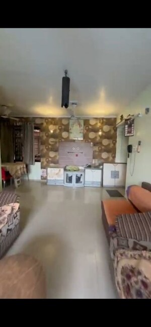Living Room in 2 BHK Apartment at Sheth Vasant Galaxy, Goregaon West – for Rent