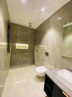 Bathroom in 4 BHK Builder Floor at Ansal Plaza Sector-23, Sector 23 – for Rent