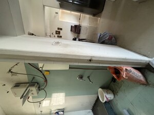 Bathroom in 2 BHK Builder Floor at Kumar Primavera, Wadgaon Sheri – for Rent