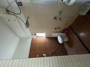 Bathroom in 2 BHK Builder Floor at Kumar Primavera, Wadgaon Sheri – for Rent