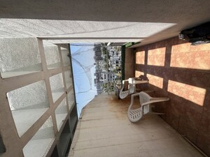 Balcony in 2 BHK Builder Floor at Kumar Primavera, Wadgaon Sheri – for Rent