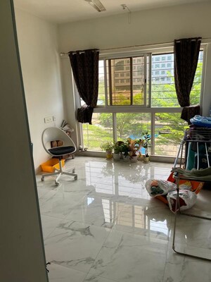 Living Room in 2 BHK Apartment at Raheja Ridgewood, Goregaon East – for Rent