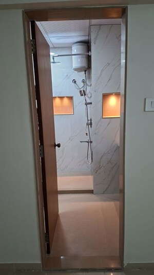 Bathroom in 3.5 BHK Apartment at Gera GreensVille SkyVillas, Kharadi – for Rent