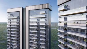 4 BHK Apartment – Exterior View View at Paras Manor, Gwal Pahari - for Sale