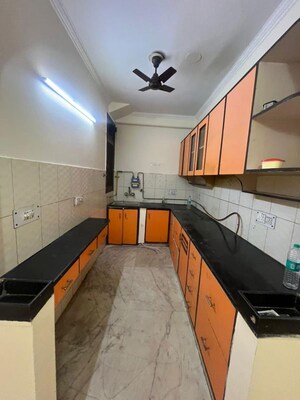 Kitchen in 3 BHK Builder Floor at Malviya Nagar – for Rent