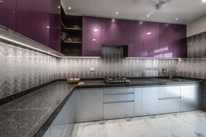 Kitchen in 3 BHK Apartment at Raheja Ridgewood, Goregaon East – for Rent