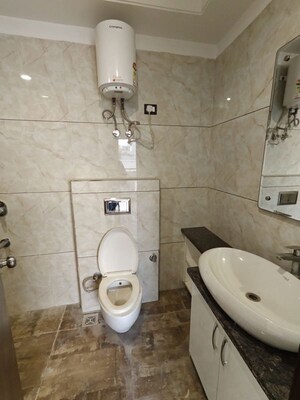 Bathroom in 3 BHK Builder Floor at Rajouri Garden – for Rent