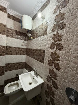 Bathroom in 3 BHK Builder Floor at Rajouri Garden – for Rent