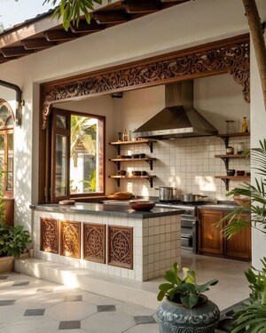 Kitchen in 3 BHK Villa at Mysore Road – for Sale