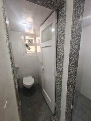 Bathroom in 1 BHK Apartment at Sahajeevan CHS Dadar, Dadar West – for Rent