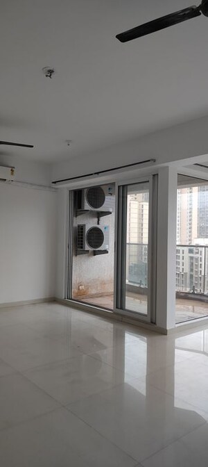 Living Room in 3 BHK Apartment at Soham Crystal Spires, Thane West – for Rent