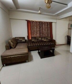 Living Room in 2 BHK Apartment at GK Rose Valley, Pimple Saudagar – for Rent
