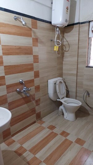 Bathroom in 2 BHK Apartment at GK Rose Valley, Pimple Saudagar – for Rent