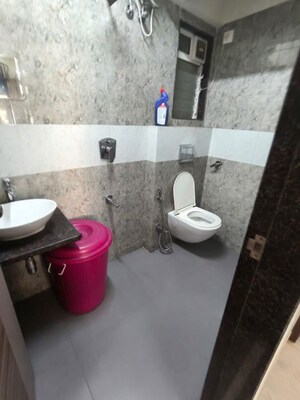 Bathroom in 1 BHK Apartment at Veena Senterio, Chembur – for Rent