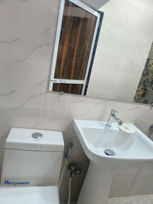 Bathroom in 2 BHK Apartment at Riddhi Garden, Malad East – for Rent