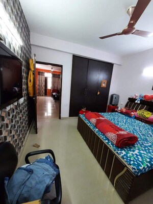 Bedroom in 2 BHK Apartment at NK Sharma Savitry Greens 2, Ghazipur – for Rent