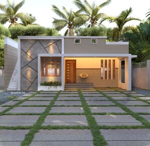 2 BHK Villa – Exterior View View at Mysore Road - for Sale