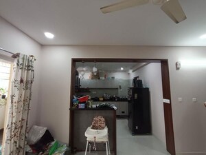 Living Room in 3 BHK Apartment at GHR Titania, Kondapur – for Rent