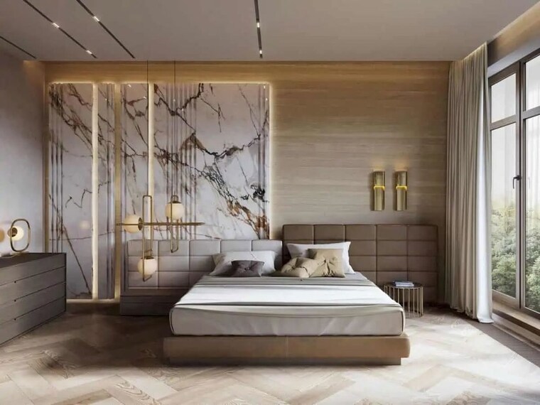 Bedroom, nagla road 3 Bedroom 1903 Sq.Ft. Apartment In Nagla Road Zirakpur 10240018
