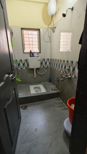 Bathroom in 1 RK Independent House at Wadgaon Sheri – for Rent